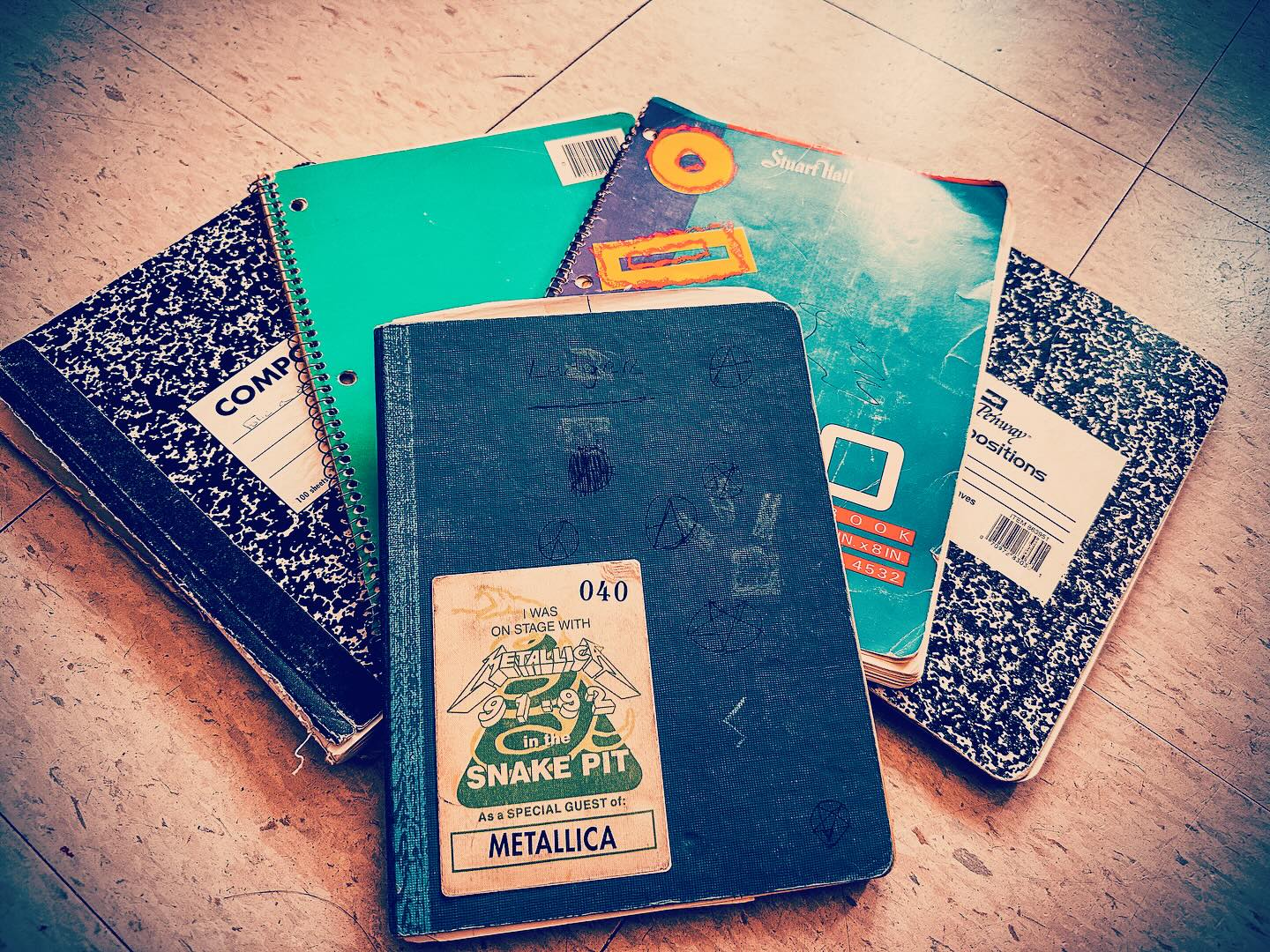 How it all began. The notebooks that I wrote the beginning of my novel in back in 2000. #writing #fictionwriter